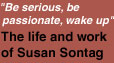 Be serious, be passionate, wake up